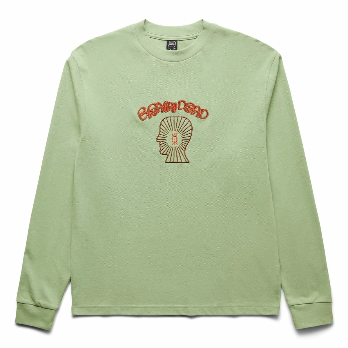 Brain Dead ORACLE PIQUE LONG SLEEVE SHIRT 3 Brain Dead ORACLE PIQUE LONG SLEEVE SHIRT
