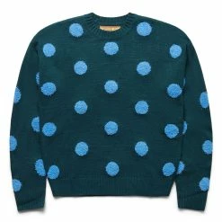 Brain Dead POLKA PILE CREWNECK SWEATER