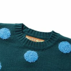 Brain Dead POLKA PILE CREWNECK SWEATER -NIke Shop braindeadPOLKAPILECREWNECKSWEATERMALLARDSBDW22O12002638GR14 3