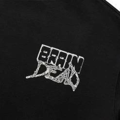 Brain Dead SLUDGE CREWNECK 9 Brain Dead SLUDGE CREWNECK -NIke Shop braindeadSLUDGECREWNECKBLACKSBDW22T10002580BK01 3