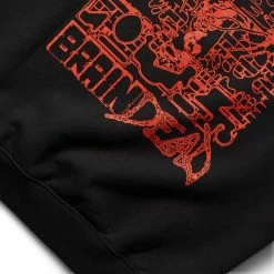 Brain Dead SLUDGE CREWNECK 10 Brain Dead SLUDGE CREWNECK -NIke Shop braindeadSLUDGECREWNECKBLACKSBDW22T10002580BK01 4