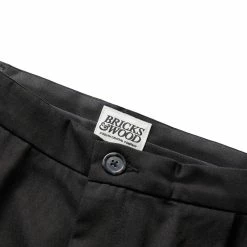 Bricks & Wood WIDE LEGGED PANTS -NIke Shop bricks woodsWIDELEGGEDPANTSBLACKSBW FW22 PANTS 3