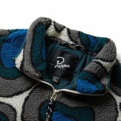 By Parra AMETHIST GEODE POLAR FLEECE PULLOVER -NIke Shop byparraAMETHISTGEODEPOLARFLEECEPULLOVERSTONEBLUEXS48435 4