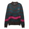 By Parra ONE WEIRD WAVE KNITTED POLO SHIRT -NIke Shop byparraONEWEIRDWAVEKNITTEDPOLOSHIRTPINEGREENS48410 1