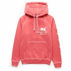 By Parra UNDER PINK WATERS HOODED SWEATSHIRT