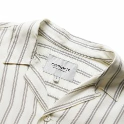 Carhartt WIP REYES SHIRT -NIke Shop carharttwipSSREYESSHIRTREYESSTRIPEWAXBLACKSI031461 1ECXX 3