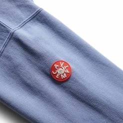 Cav Empt OVERDYE MD IN THE PRESENT CREW NECK -NIke Shop cavemptOVERDYEMDINTHEPRESENTCREWNECKBLUESCES22CS13 4