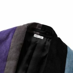 Comme Des Garçons Homme Plus CORDUROY SHAWL COLLAR COAT -NIke Shop commedesgarconsJACKETGRAYMULTIMPJ J054 051 5