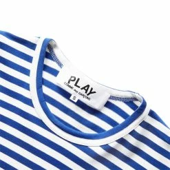 Comme Des Garçons Play STRIPED LONG SLEEVE T-SHIRT 8 Comme Des Garçons Play STRIPED LONG SLEEVE T-SHIRT -NIke Shop commedesgarconsMENT SHIRTLONGSLEEVENAVYWHITESP1T324 3