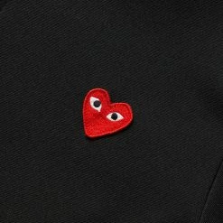 Comme Des Garçons Play PLAY ZIP HOODED SWEATSHIRT -NIke Shop commedesgarconsPLAYZIPHOODEDSWEATSHIRTBLACKSP1T172 3