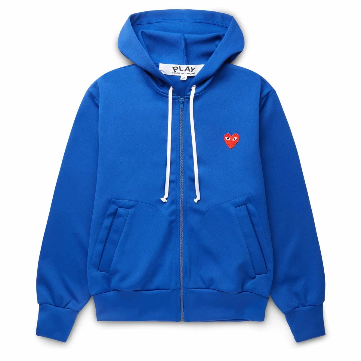 Comme Des Garçons Play PLAY ZIP HOODED SWEATSHIRT 3 Comme Des Garçons Play PLAY ZIP HOODED SWEATSHIRT