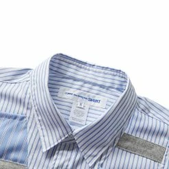 Comme Des Garçons Shirt SHIRT WOVEN -NIke Shop commedesgarconsshirtMENSSHIRTWOVENSTRIPEL.GREMFJ B026 051 4