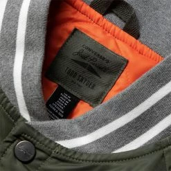 Converse X TODD SNYDER VARSITY JACKET -NIke Shop converseXTODDSNYDERVARSITYJACKETDEEPOLIVEM10023352 A01 3