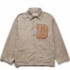 Dr. Collectors PEACE DR C UNIVERSITY JACKET 1 Dr. Collectors PEACE DR C UNIVERSITY JACKET -NIke Shop drcollectorsPEACEJACKETBROWNMDC FW22 021 1