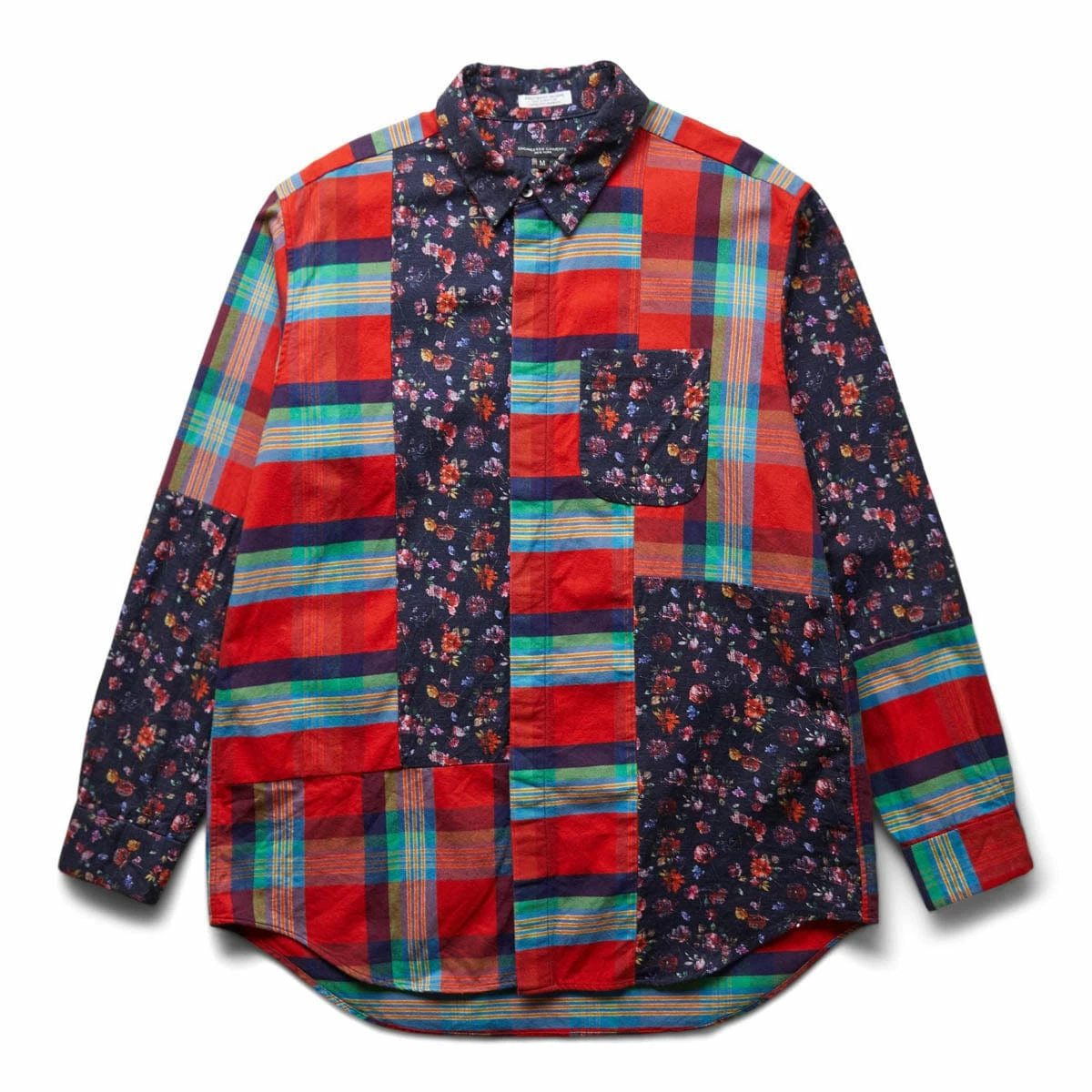 Engineered Garments COMBO SHORT COLLAR SHIRT 3 Engineered Garments COMBO SHORT COLLAR SHIRT