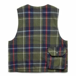 Engineered Garments COVER VEST -NIke Shop engineeredgarmentsCOVERVESTGREENNAVYM22F1C003 2
