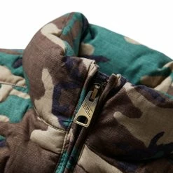 ERL WOVEN CAMO QUILTED PUFFER COAT -NIke Shop erlCAMOQUILTPUFFERCOATWOVENGREENLERL05C006 4