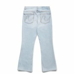 ERL WOVEN DISTRESSED DENIM PANTS -NIke Shop erlDISTRESSEDDENIMPANTSWOVENBLUESERL05P003 2