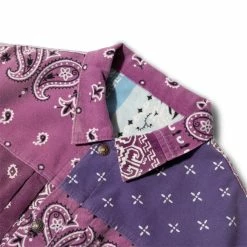 KAPITAL FLANNEL REVERSIBLE BANDANA 1ST JACKET -NIke Shop f1d7693adfa2a79cbd9460ce32e38c8a