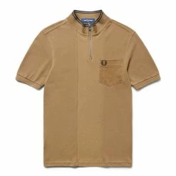 Fred Perry CORD POCKET POLO SHIRT