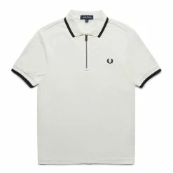 Fred Perry HALF ZIP POLO SHIRT