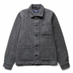 Fred Perry MIE HERRINGBONE OVERSHIRT