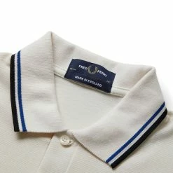 Fred Perry TWIN TIPPED SHIRT -NIke Shop fredperryMIETWINTIPPEDFREDPERRYSHIRTECRUROYALBLACK38M12 3