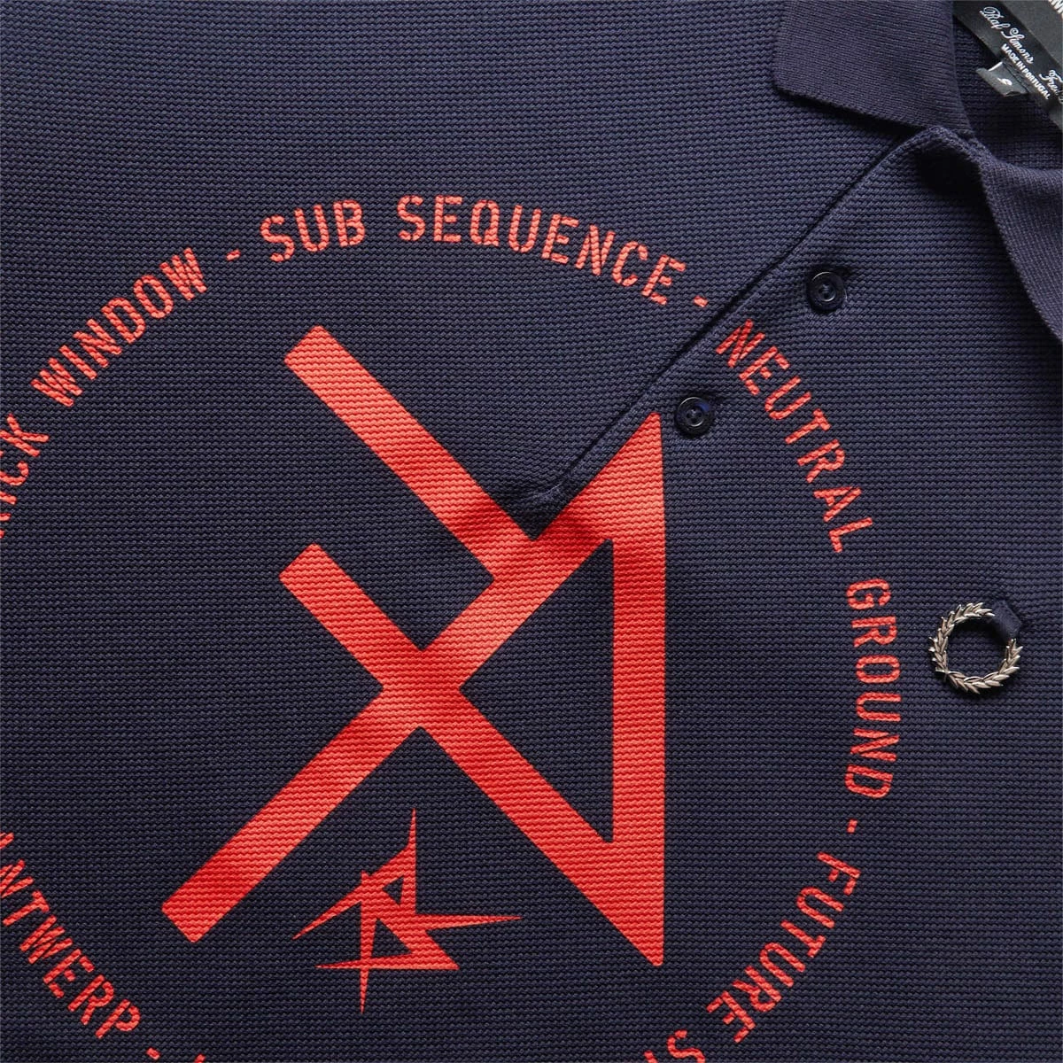 Fred Perry OVERSIZED PRINTED POLO SHIRT 5 Fred Perry OVERSIZED PRINTED POLO SHIRT - Image 3