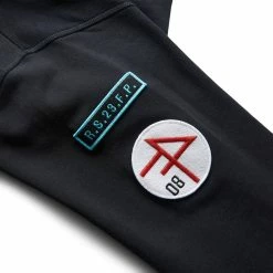 Fred Perry PATCHED OVERHEAD HOODY -NIke Shop fredperryPATCHEDOVERHEADHOODYBLACKSSM4213 3