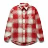 Fucking Awesome HEAVY FLANNEL OVERSHIRT -NIke Shop fuckingawesomeHEAVYFLANNELOVERSHIRTREDWHITESFA FW22 019 1