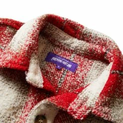 Fucking Awesome HEAVY FLANNEL OVERSHIRT 11 Fucking Awesome HEAVY FLANNEL OVERSHIRT -NIke Shop fuckingawesomeHEAVYFLANNELOVERSHIRTREDWHITESFA FW22 019 5