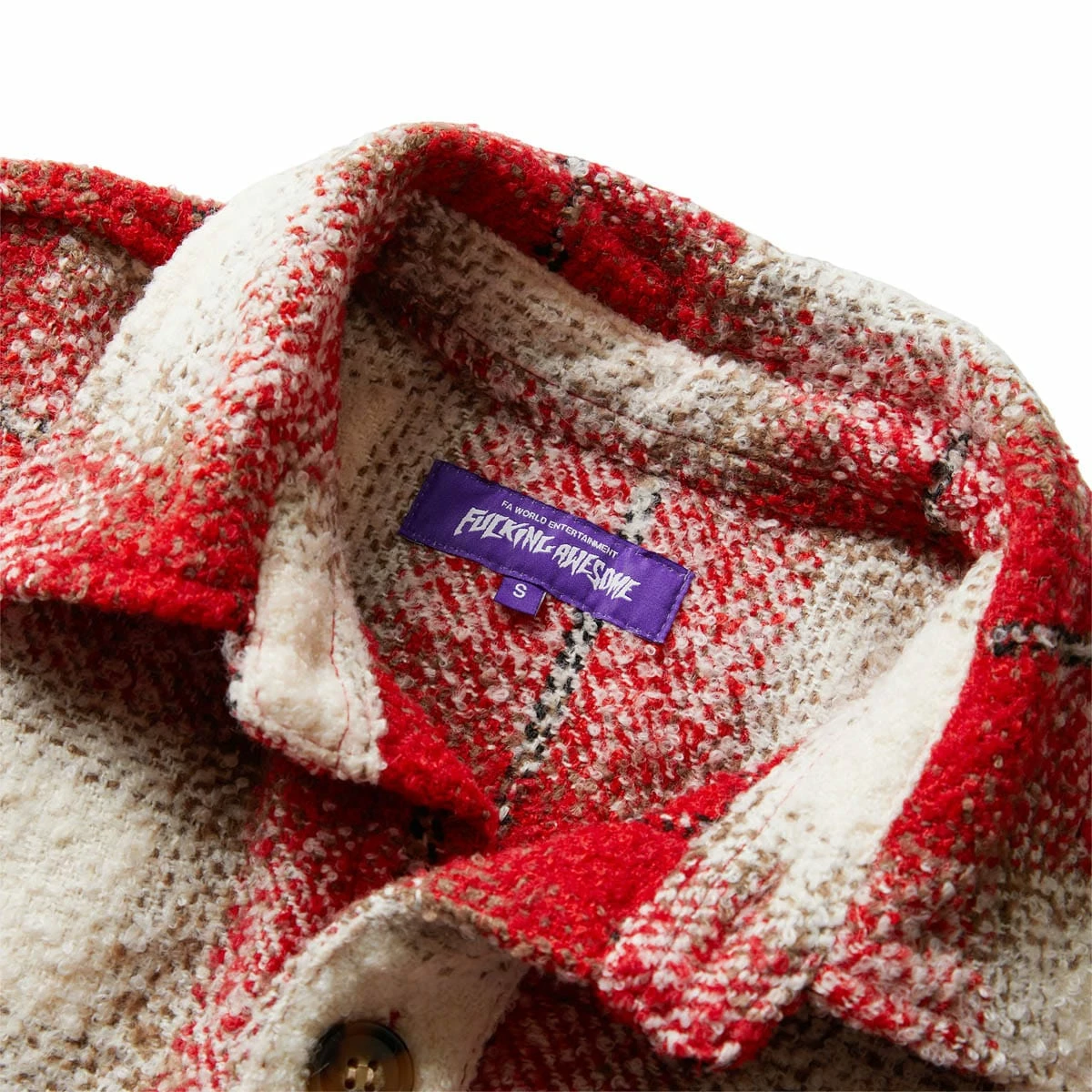 Fucking Awesome HEAVY FLANNEL OVERSHIRT 7 Fucking Awesome HEAVY FLANNEL OVERSHIRT - Image 5