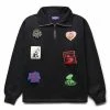 Fucking Awesome PATCHES 1/4 ZIP SWEATSHIRT -NIke Shop fuckingawesomePATCHES14ZIPBLACKSFA HO22 156 1