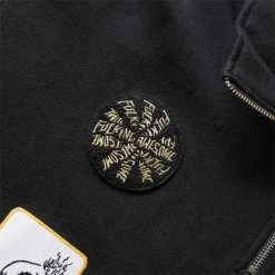 Fucking Awesome PATCHES 1/4 ZIP SWEATSHIRT -NIke Shop fuckingawesomePATCHES14ZIPBLACKSFA HO22 156 4
