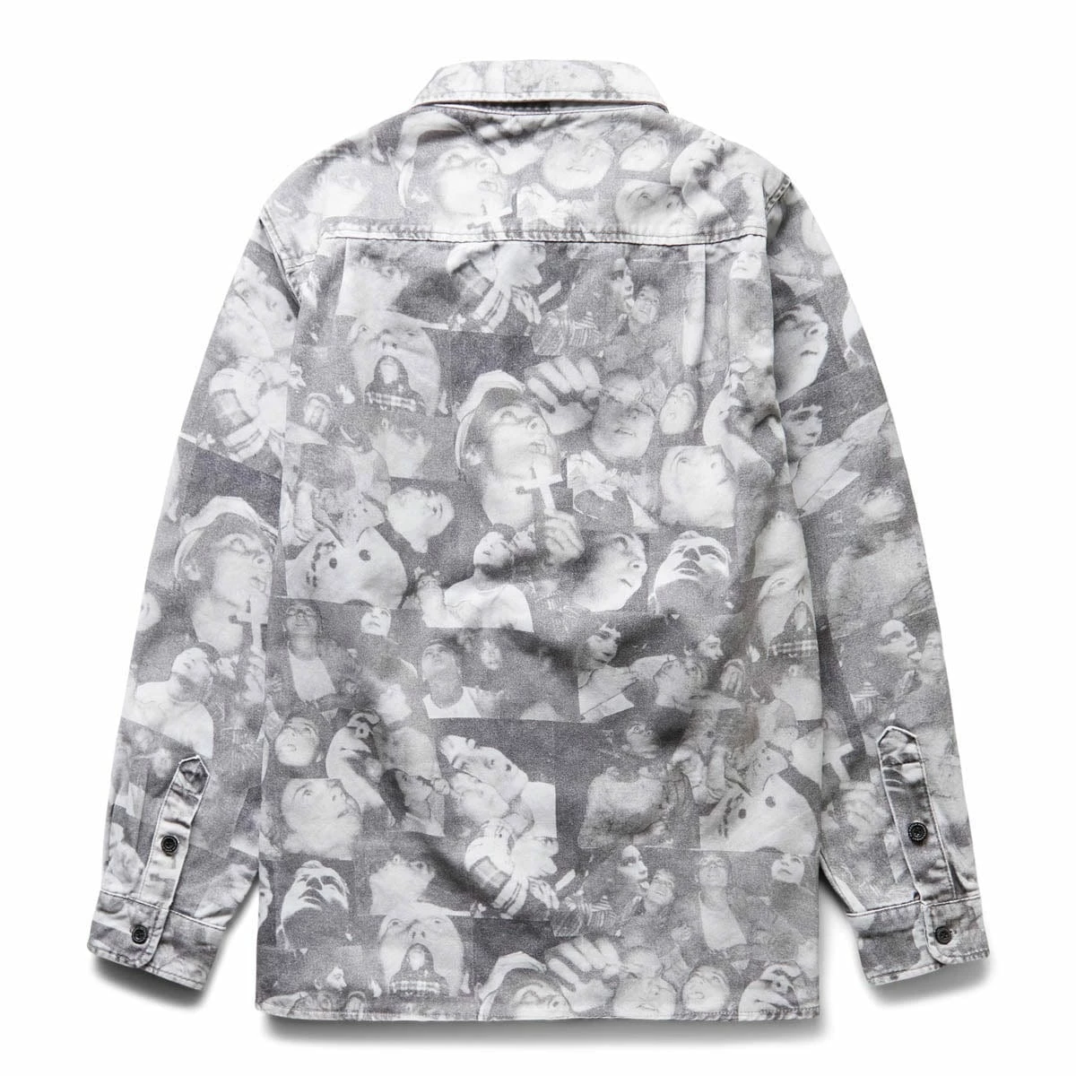 Fucking Awesome PRAYING KIDS L/S TWILL SHIRT 4 Fucking Awesome PRAYING KIDS L/S TWILL SHIRT - Image 2