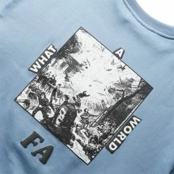 Fucking Awesome WHAT A WORLD CREW -NIke Shop fuckingawesomeWHATAWORLDCREWDUSTYBLUELFA FW22 058 4