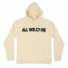 Good Morning Tapes ALL WELCOME GARDEN PULLOVER FLEECE HOOD -NIke Shop goodmorningtapesALLWELCOMEGARDENPULLOVERFLEECEHOODNATURALSGMT2090 1