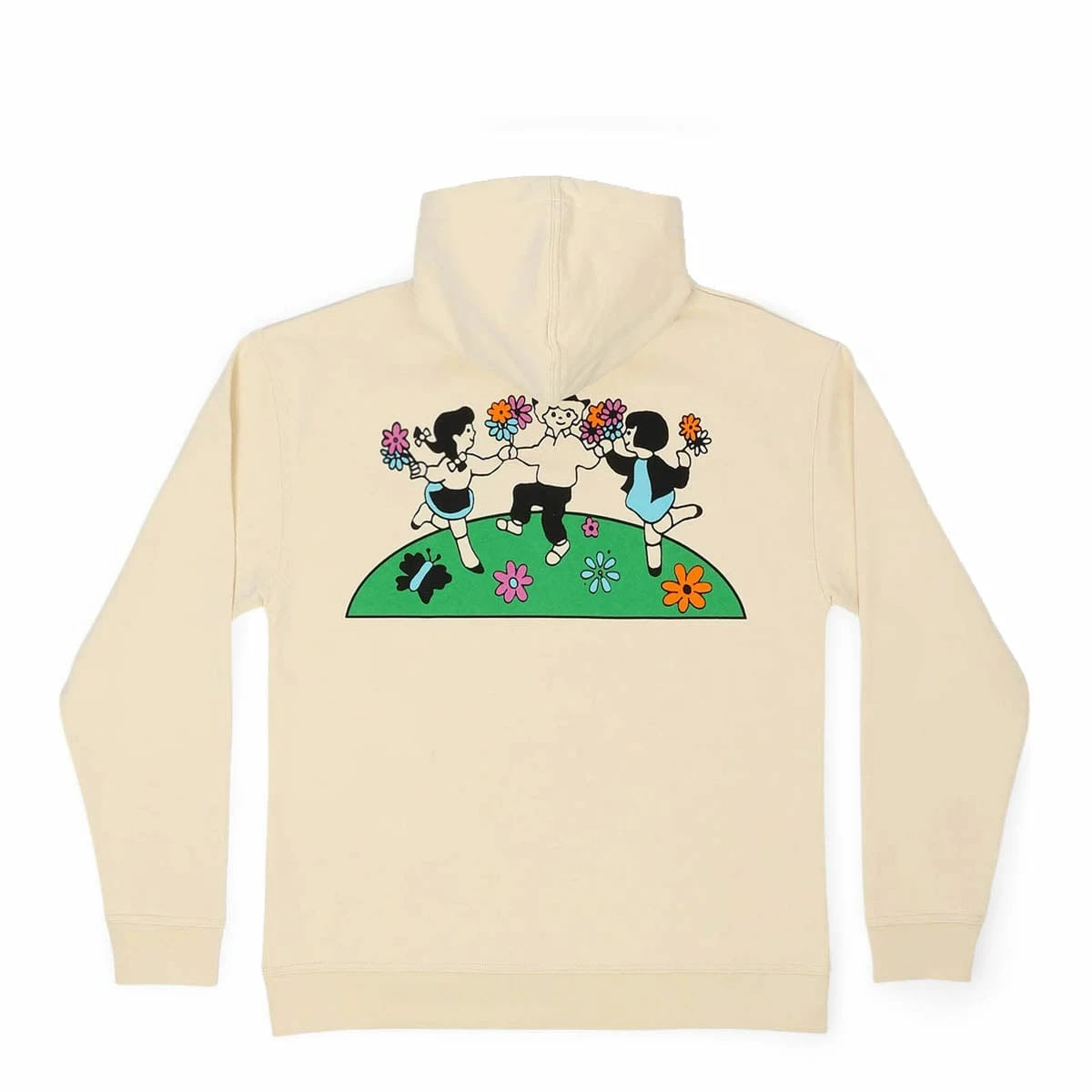 Good Morning Tapes ALL WELCOME GARDEN PULLOVER FLEECE HOOD 4 Good Morning Tapes ALL WELCOME GARDEN PULLOVER FLEECE HOOD - Image 2