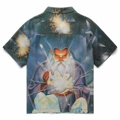 Good Morning Tapes CRYSTAL WIZARD SHORT SLEEVE SHIRT -NIke Shop goodmorningtapesCRYSTALWIZARDSSSHIRTWIZARDSGMT2029 2