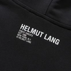Helmut Lang CRUMPLE HOODIE -NIke Shop helmutlangCRUMPLEHOODIEBLACK 001SM07HM504 4