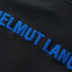 Helmut Lang FLOCKED HOODIE -NIke Shop helmutlangFLOCKEDHOODIEBLACKSM10HM506 6