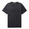 Helmut Lang FLOCKED T-SHIRT -NIke Shop helmutlangFLOCKEDTEEBLACKSM10HM507 1