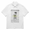Helmut Lang PHOTO GRAPHIC SHIRT -NIke Shop helmutlangGRAPHICSHIRTAF.STAWHITE 100MM06HM501 1