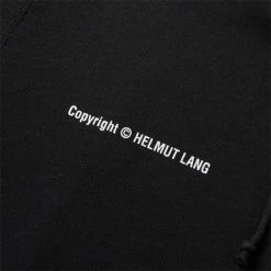 Helmut Lang BURNOUT PHOTO HOODIE -NIke Shop helmutlangPHOTOHOODIE.BURNOUTBLACK 001SM06HM514 3