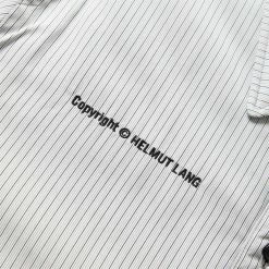 Helmut Lang STRIPE BUTTON UP 10 Helmut Lang STRIPE BUTTON UP -NIke Shop helmutlangSTRIPEBUTUP.STRIPEBLACKWHITEGREY Z4XMM06HM502 4