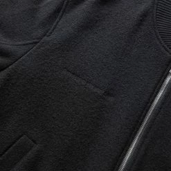 Helmut Lang BOMBER JACKET -NIke Shop helmutlangWOOLBOMBERBLACK38M09HM101 4