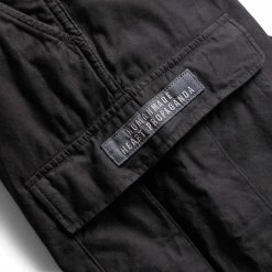 Human Made CARGO PANTS -NIke Shop humanmadeCARGOPANTSBLACKMHM24PT003 4