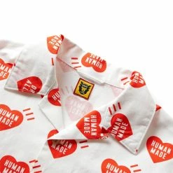 Human Made HEART ALOHA SHIRT -NIke Shop humanmadeHEARTALOHASHIRTWHITESHM23SH012 3
