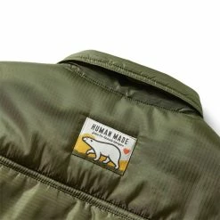 Human Made QUILTED SHIRT JACKET -NIke Shop humanmadeQUILTEDSHIRTJACKETOLIVEDRABMHM24JK024 5
