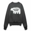 Human Made RAGLAN CREWNECK SWEATSHIRT -NIke Shop humanmadeRAGLANCREWNECKSWEATSHIRTBLACKSHM24CS019 1